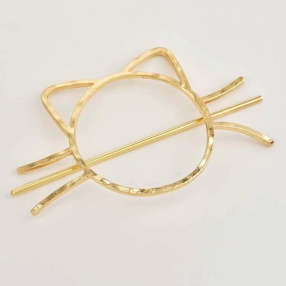 Cat Design Hair Clasp - Picture 5 of 8